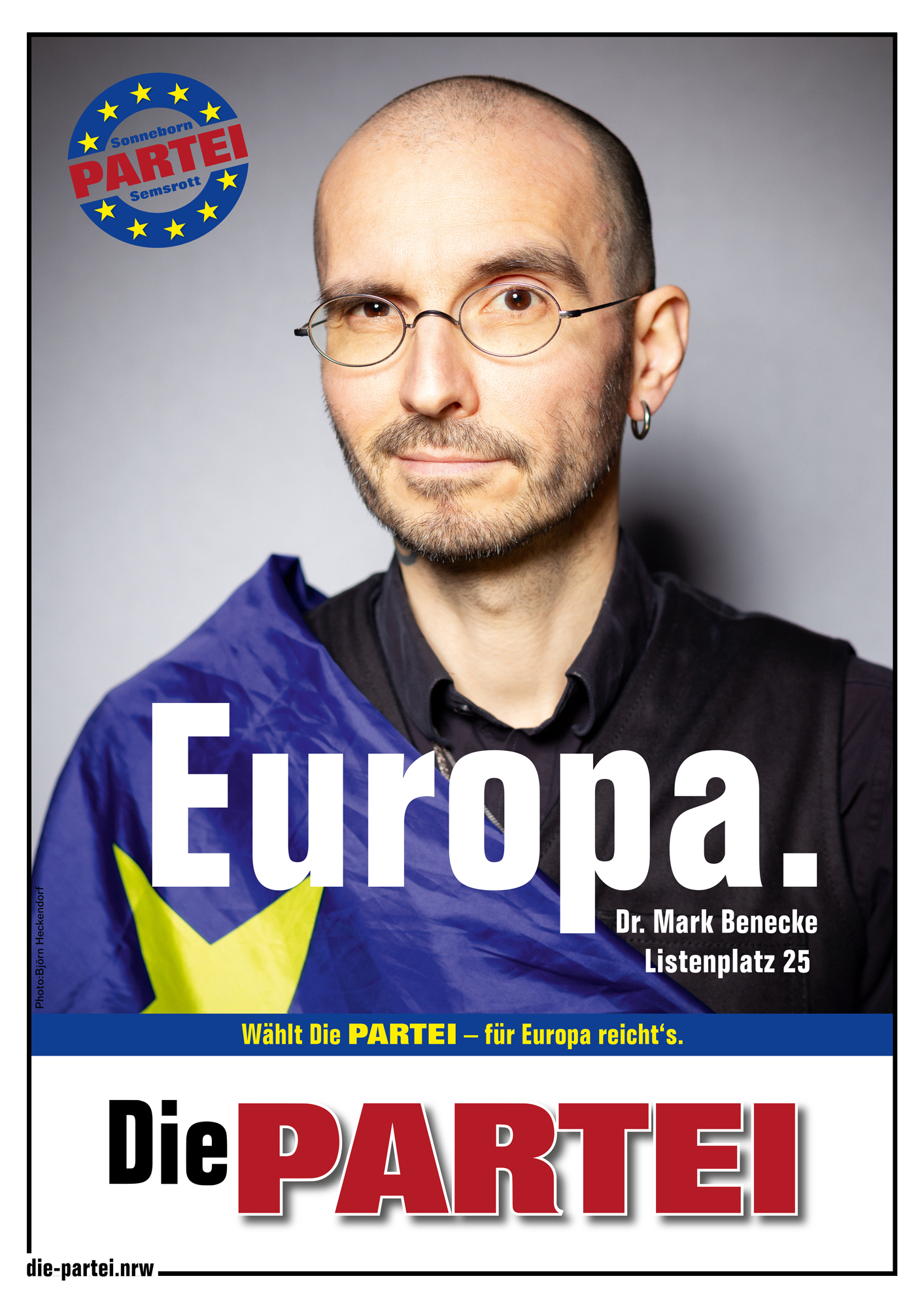 Die Partei Plakate Europawahl
