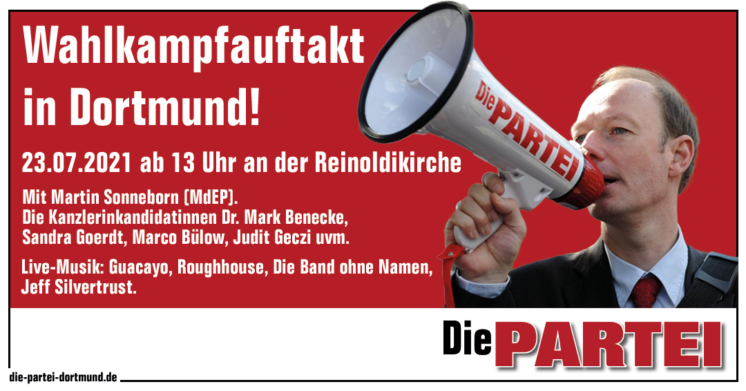 Wahlkampfauftakt in Dortmund!